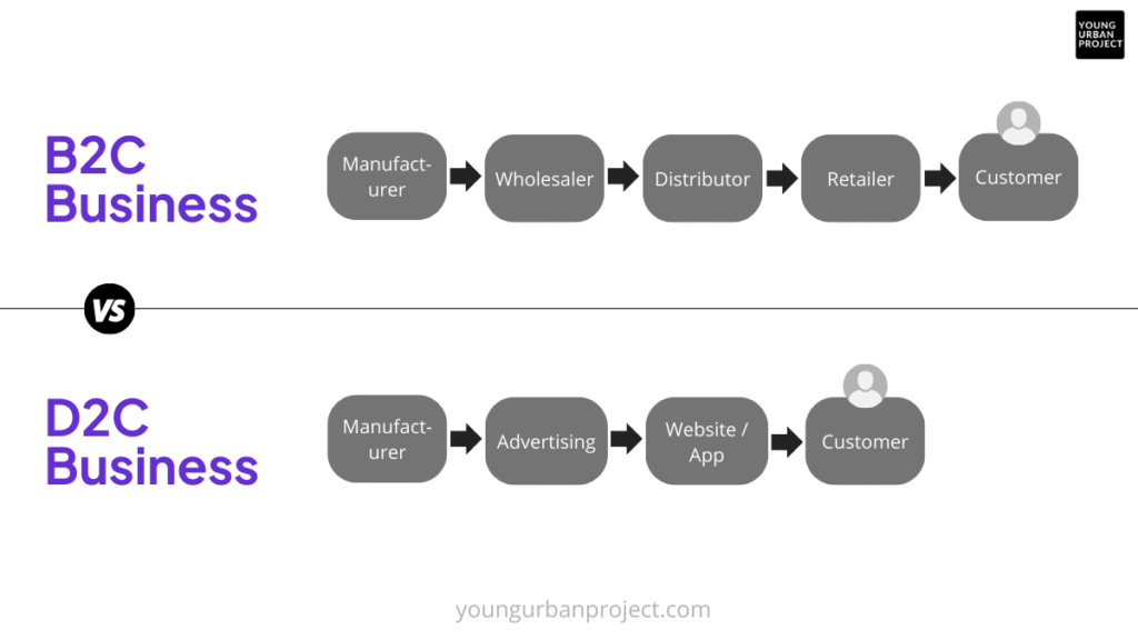 B2C vs D2C: Key Differences between e-commerce models and which is better 2