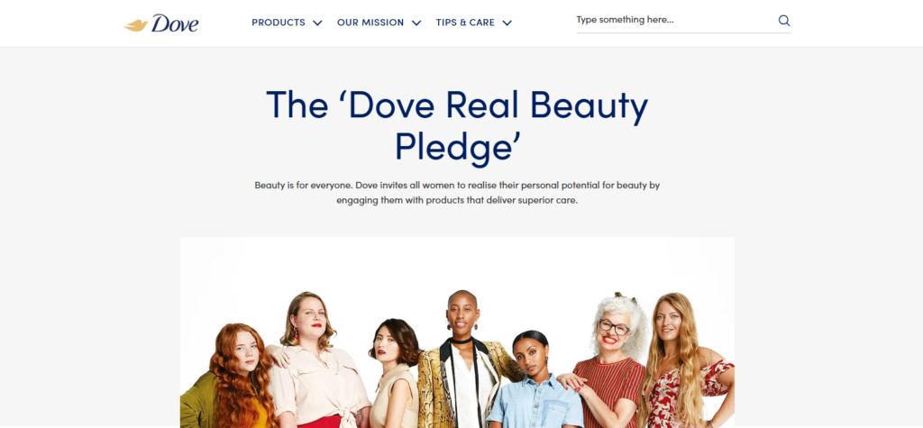 dove real beauty