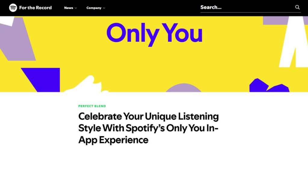 spotify only you