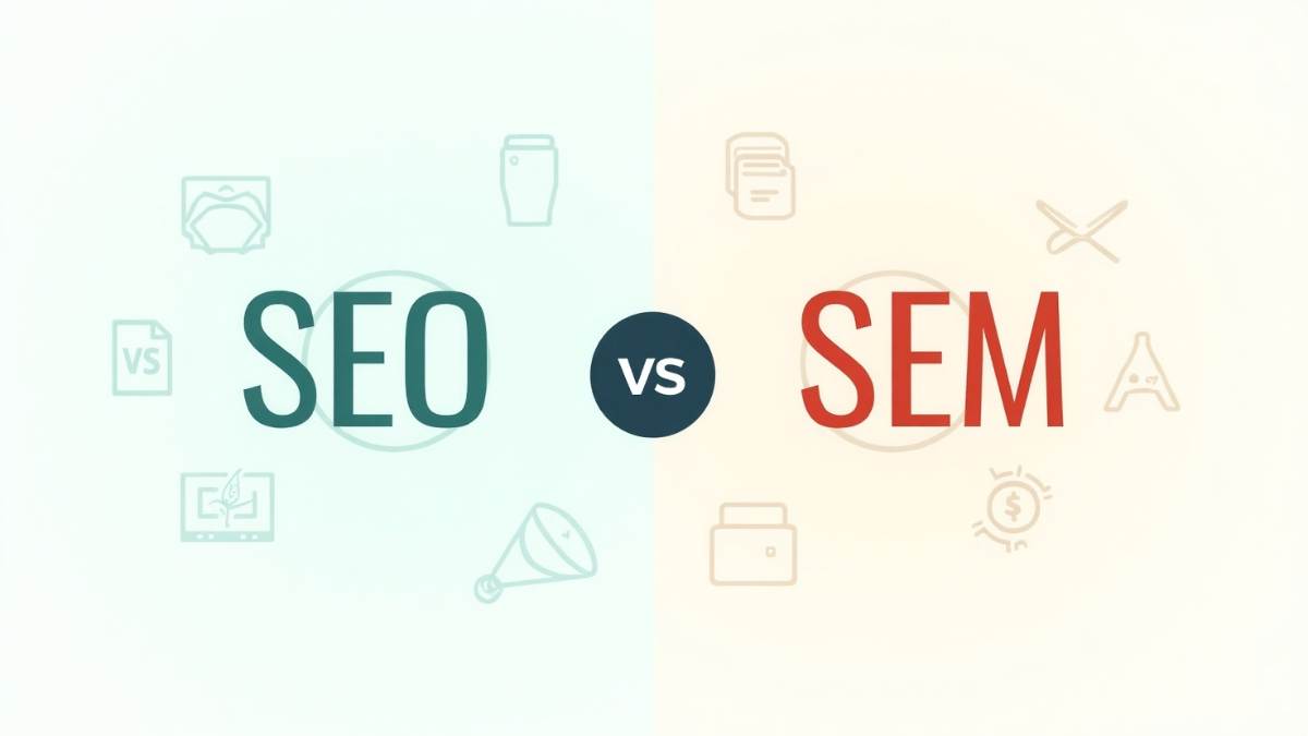 Difference Between SEO and SEM