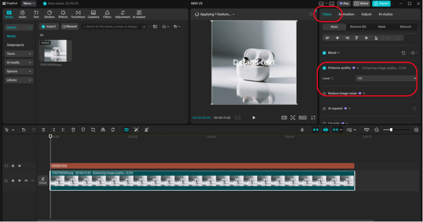 How to Boost E-commerce Product Videos with AI Voice Generator on CapCut PC 2