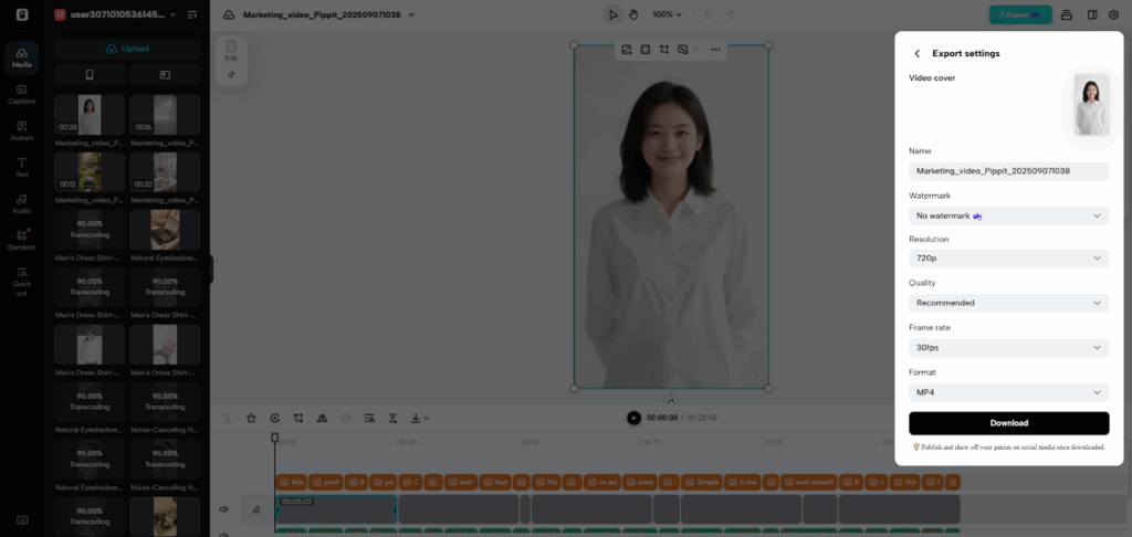Fix Facial Details Effortlessly with Video Background Remover 5