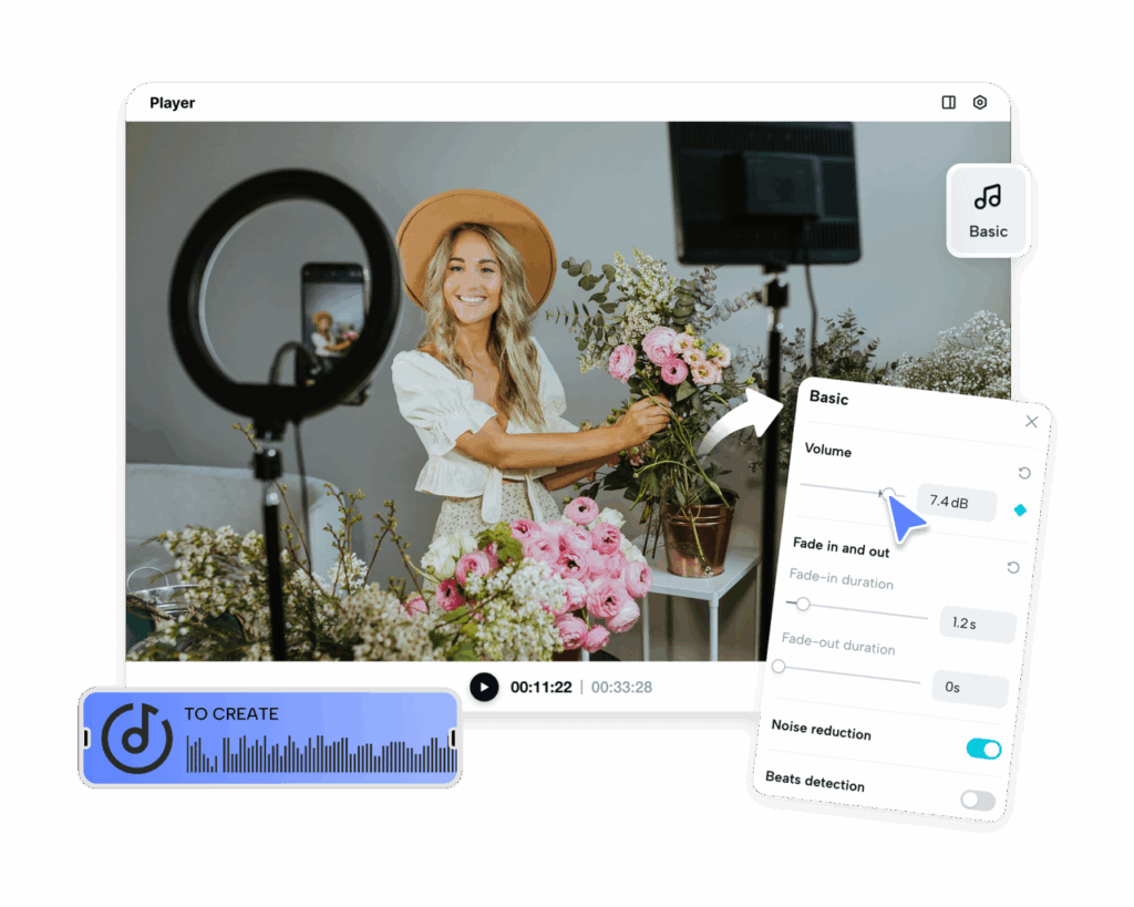 Fix Facial Details Effortlessly with Video Background Remover 7