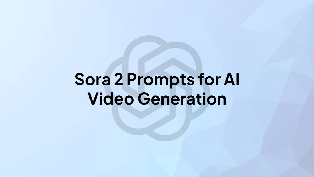 How to Write Sora 2 Prompts for AI Video Generation (with Examples) 6 How to Write Sora 2 Prompts for AI Video Generation (with Examples)
