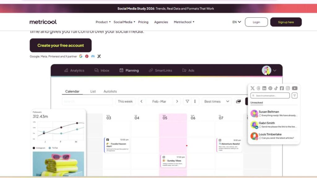 How to Automate Social Media Reporting Using Metricool 1