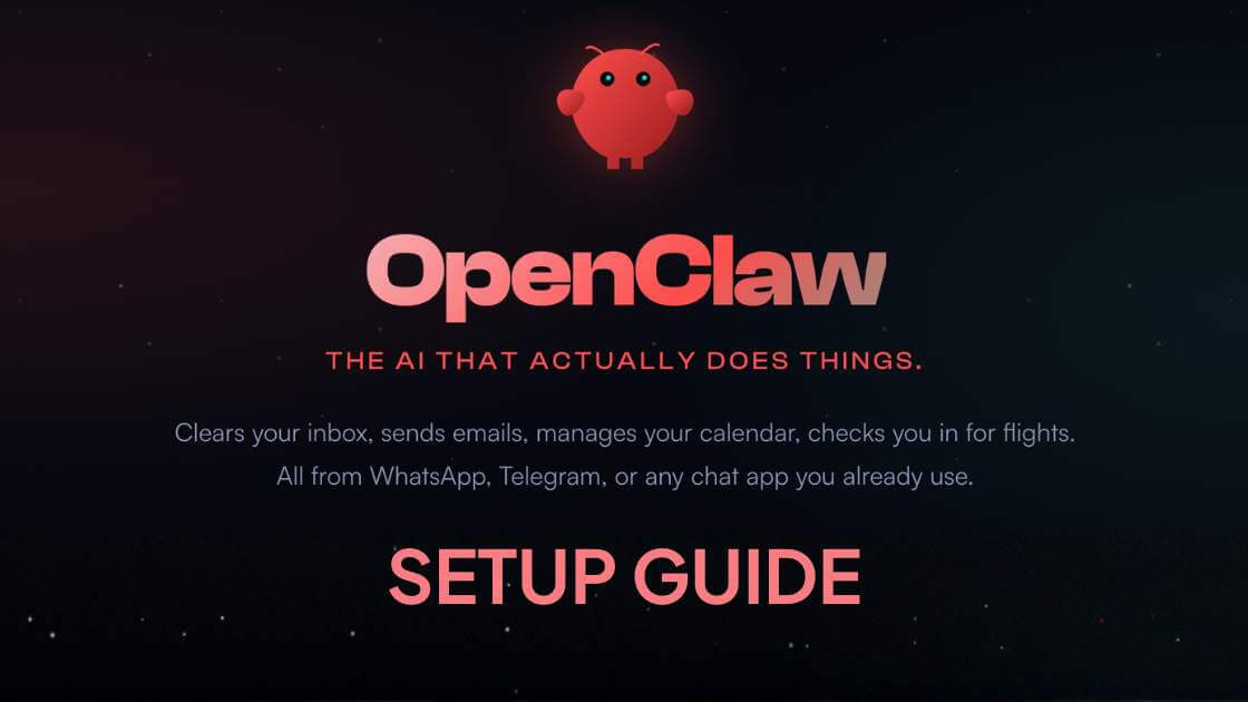 OpenClaw Setup Guide 页面示例