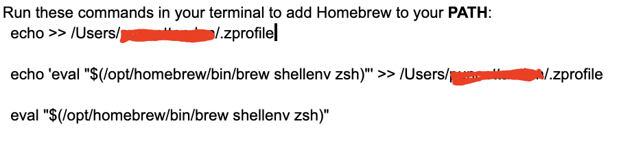 homebrew activate terminal