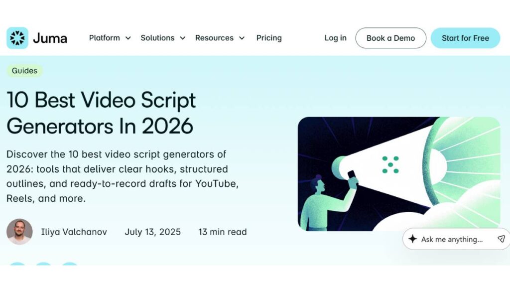 Best AI Script Generators: Features, Use Cases & SEO Tips 1
