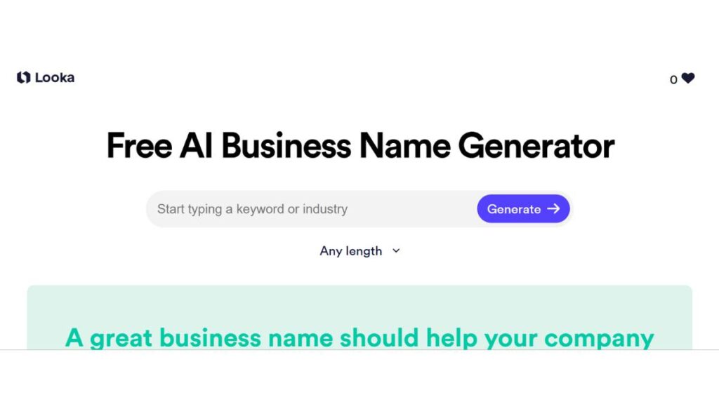 10 AI Brand Name Generators to Create Unique Brand Names 2