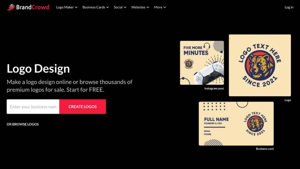 12 Best Canva Alternatives for Creating Professional Graphics 3 brandcrowd