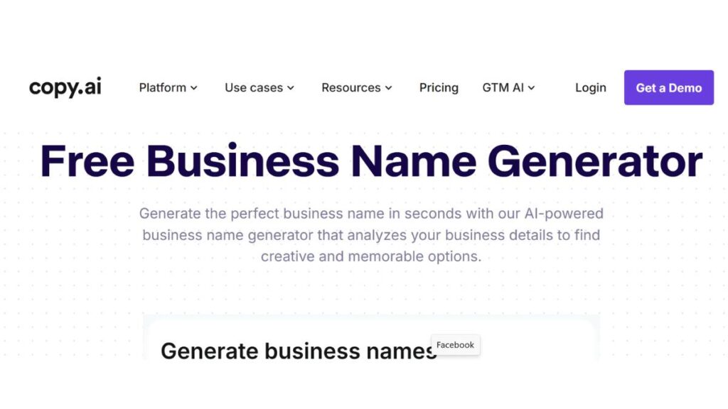 10 AI Brand Name Generators to Create Unique Brand Names 6