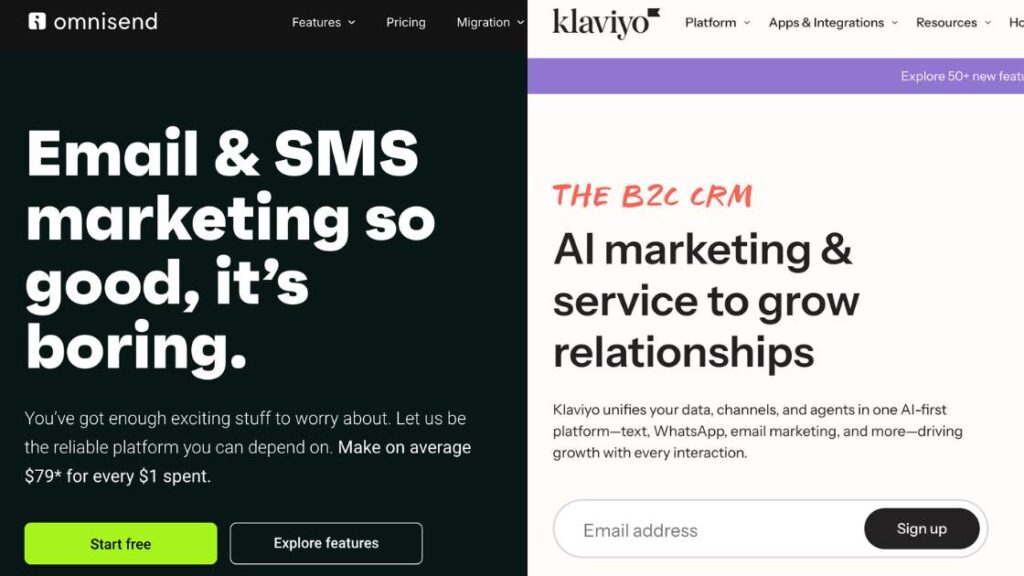 omnisend vs klaviyo - which is better?
