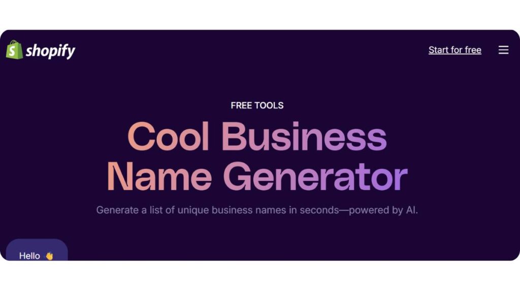 10 AI Brand Name Generators to Create Unique Brand Names 1