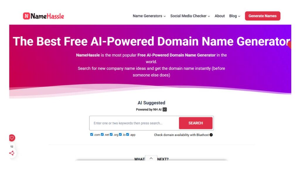 AI Domain Name Generator: Find the Perfect Domain with AI (2026 Guide) 5 AI Domain Name Generator: Find the Perfect Domain with AI (2026 Guide) 3