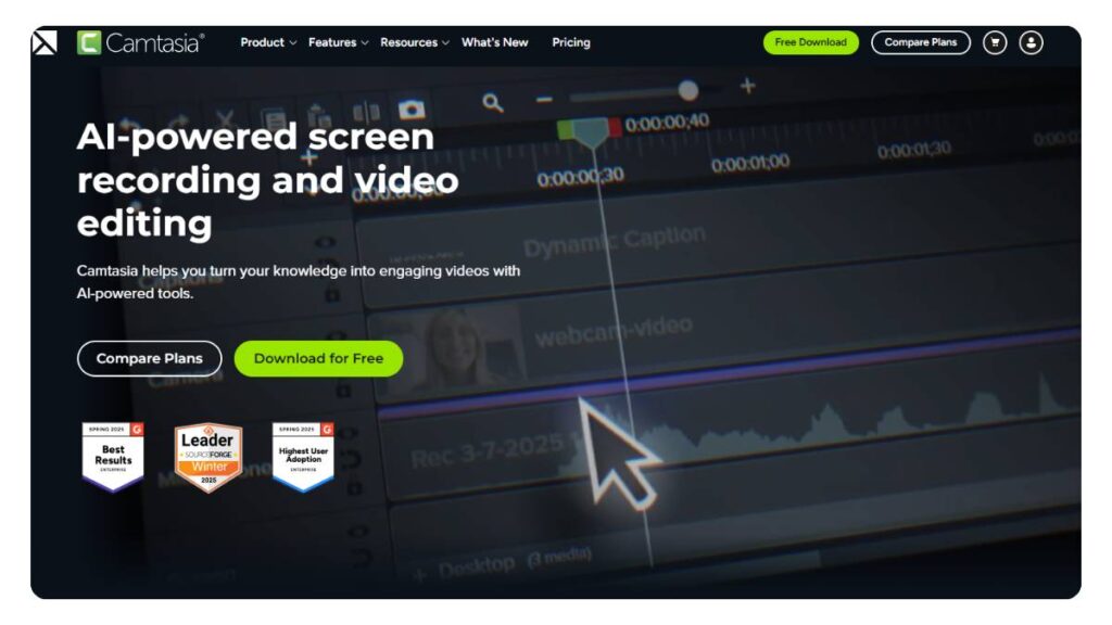 15 Best AI Screen Recording Tools for Smart Editing & Productivity 5 15 Best AI Screen Recording Tools for Smart Editing & Productivity 4