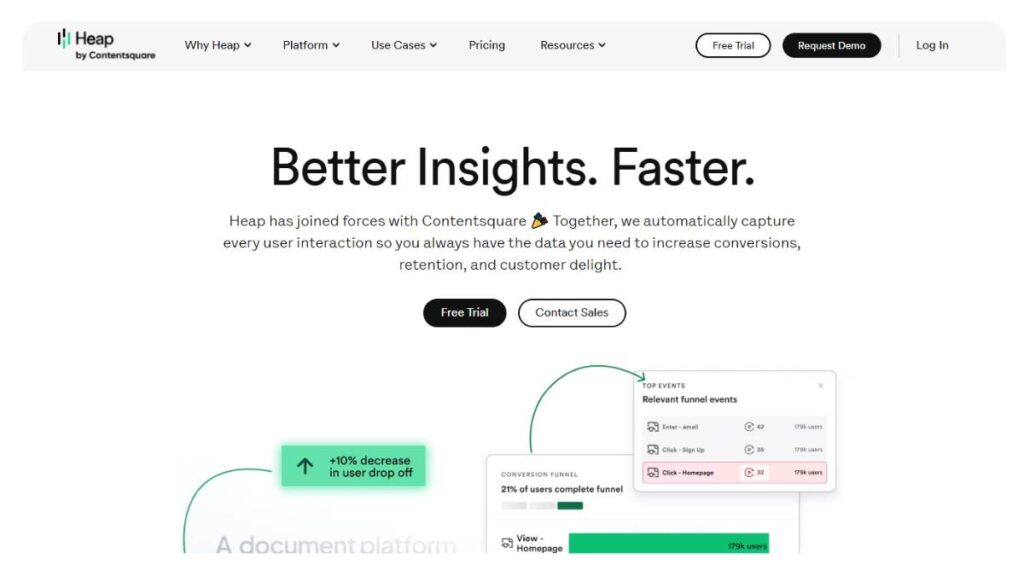 15 AI Customer Behavior Analysis Tools to Understand Customer Behavior 6 Heap