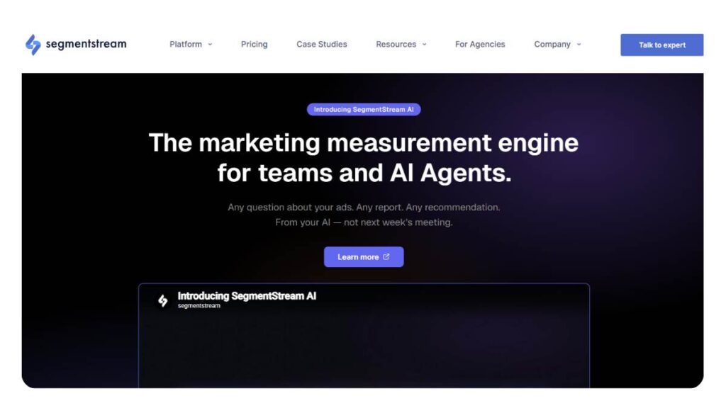12 Best AI Attribution Tools for Smarter Marketing ROI 6 SegmentStream