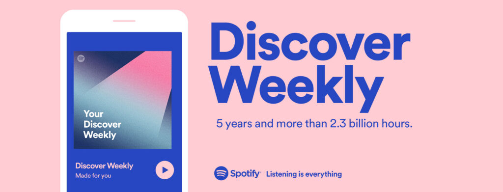 AI Product Management: What it is and How to Become an AI Product Manager 2 Spotify Discover Weekly Feature