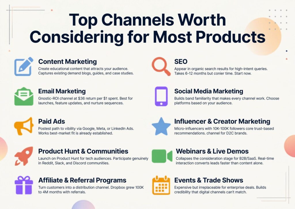 Product Marketing Channels: How to Choose, Manage, and Optimize Yours 4 Product Marketing Channels