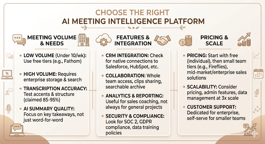 AI Meeting Intelligence Platforms: Features, Benefits, and Best Tools in 2026 7 AI Meeting Intelligence Platforms