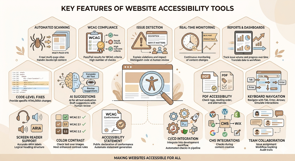 Website Accessibility Tools: Features, Benefits, and Best Solutions in 2026 4 Website Accessibility Tools