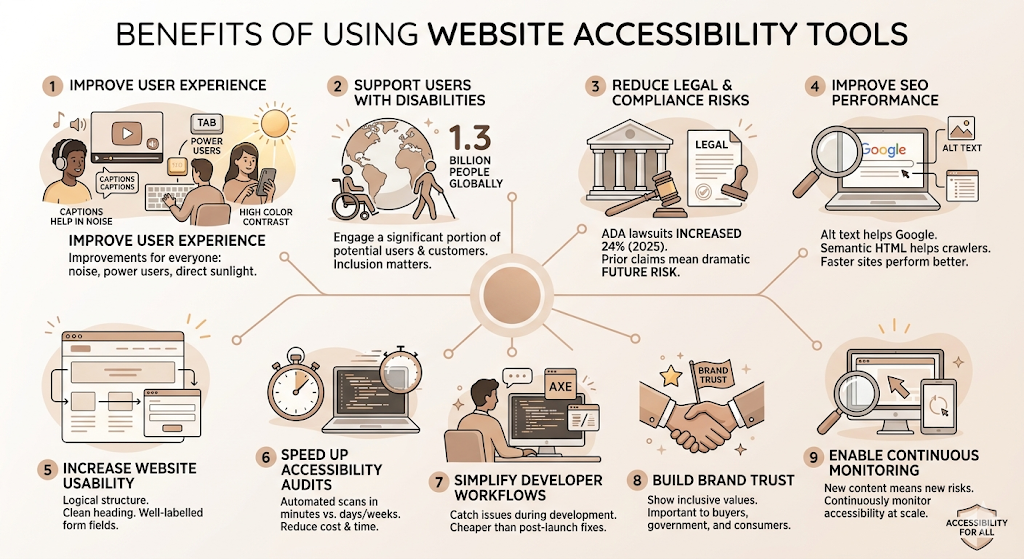 Website Accessibility Tools: Features, Benefits, and Best Solutions in 2026 5 Website Accessibility Tools