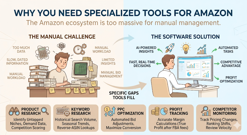 Amazon Seller Tools: The Complete Guide to Software That Actually Grows Your Business in 2026 3 Amazon Seller Tools