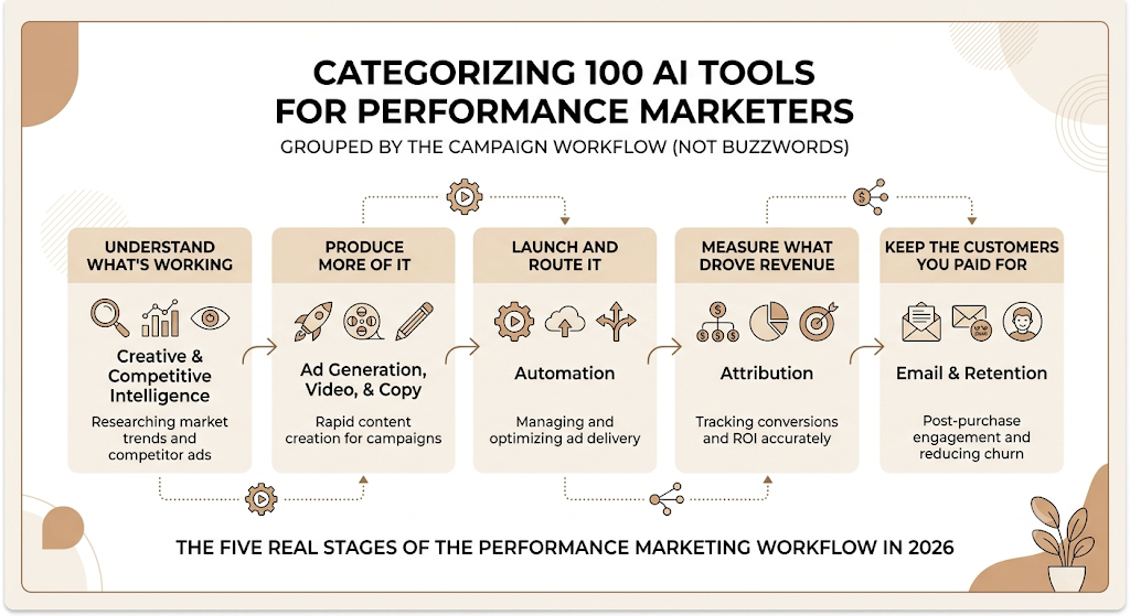 100 AI Tools for Performance Marketers to Scale Campaigns Faster in 2026 2 AI Tools for Performance Marketers