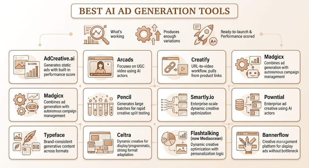 100 AI Tools for Performance Marketers to Scale Campaigns Faster in 2026 4 AI Tools for Performance Marketers
