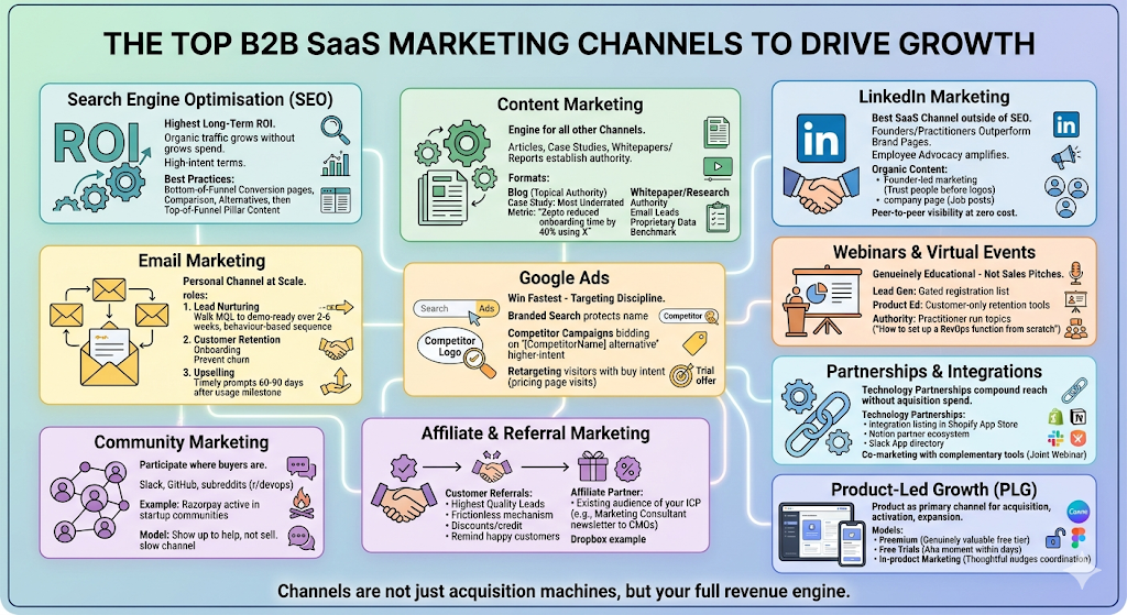 B2B SaaS Marketing Channels: A Complete Guide to Building a Predictable Growth Engine 5 B2B SaaS Marketing Channels