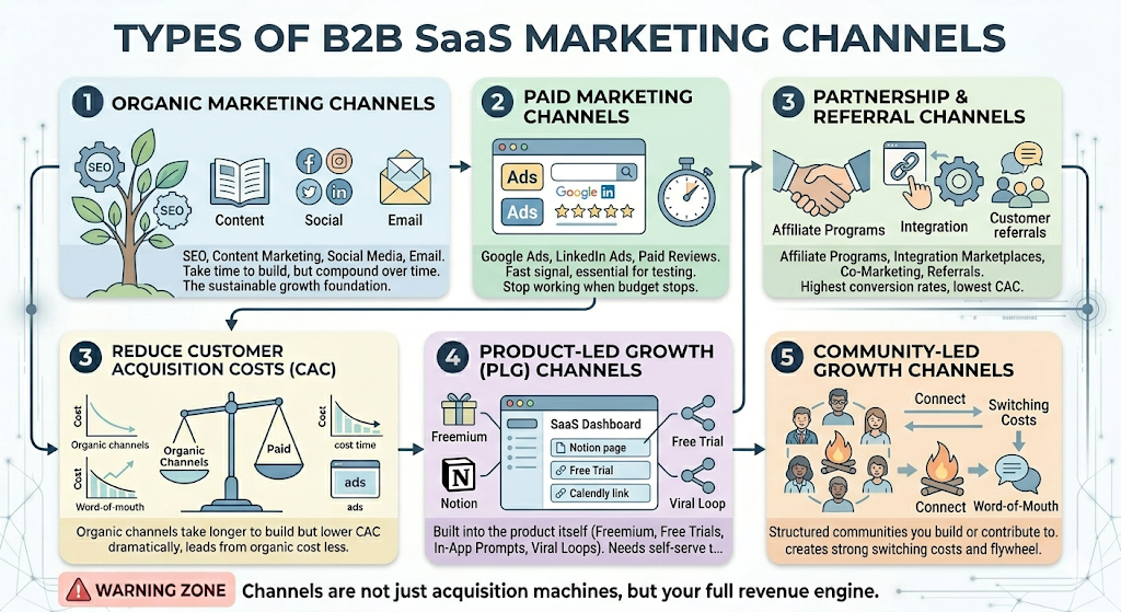 B2B SaaS Marketing Channels: A Complete Guide to Building a Predictable Growth Engine 4 B2B SaaS Marketing Channels
