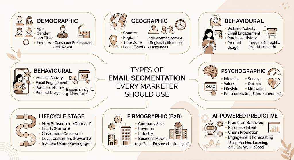 Email Segmentation: The Complete Guide to Smarter Targeting and Higher Email Conversions 5 Email Segmentation