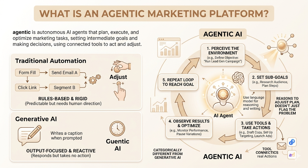 Agentic Marketing Platforms: The Complete Guide to AI Agents That Plan, Execute & Optimize Marketing 2 Agentic Marketing Platforms