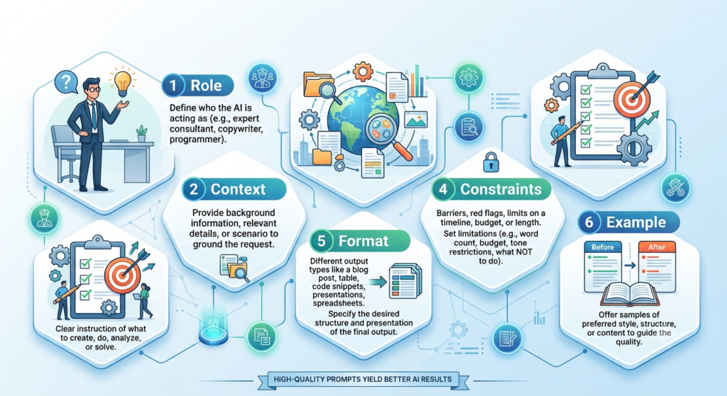 How to Write AI Prompts That Actually Sell: A 6-Part Framework 2 How to Write AI Prompts That Actually Sell: A 6-Part Framework 1