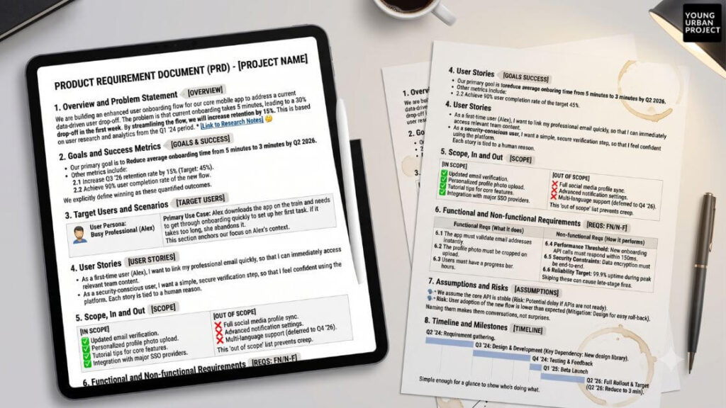 How to Write a Product Requirements Document (PRD) Engineers Actually Use 2 what to include in a PRD - product requirement document
