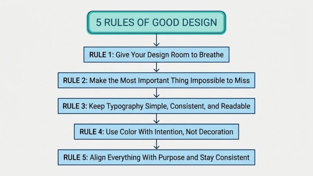 5 Rules Of Clean Design: How to Create Simple, Professional, and Effective Visuals 3 5 Rules Of Clean Design