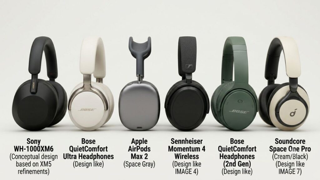 Best Noise-Canceling Headphones for Working From Loud Co-working Spaces or Cafes 2 Best Noise-Canceling Headphones for Working From Loud Co-working Spaces or Cafes